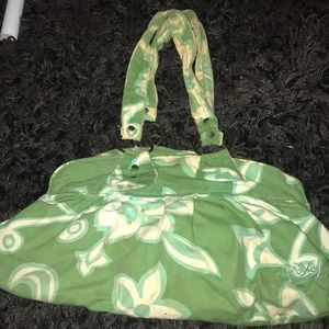 Green roxy bag
